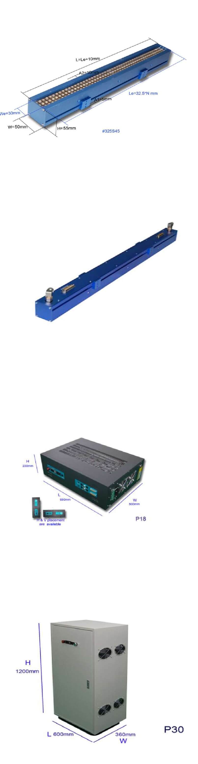 Система УФ-закрепления со светодиодами и водяным охлаждением для процессов и устройств трафаретной печати, тампонной печати и переводной печати